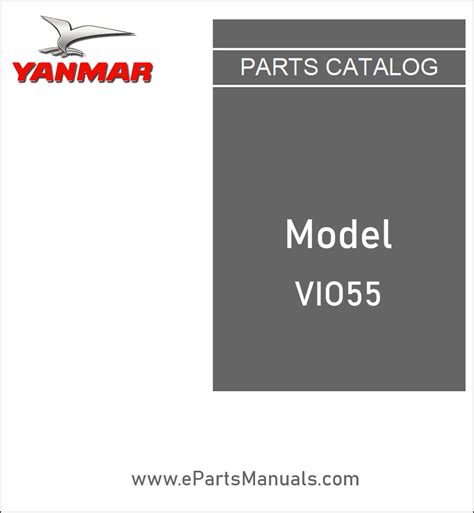 yanmar vio55 parts manual